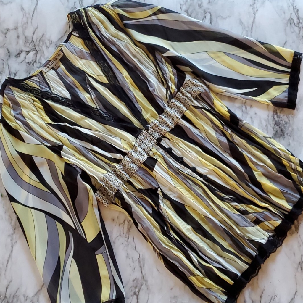 Notations Blouse Size Medium